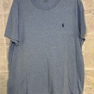 Polo by Ralph Lauren Men's Heather Blue Tee